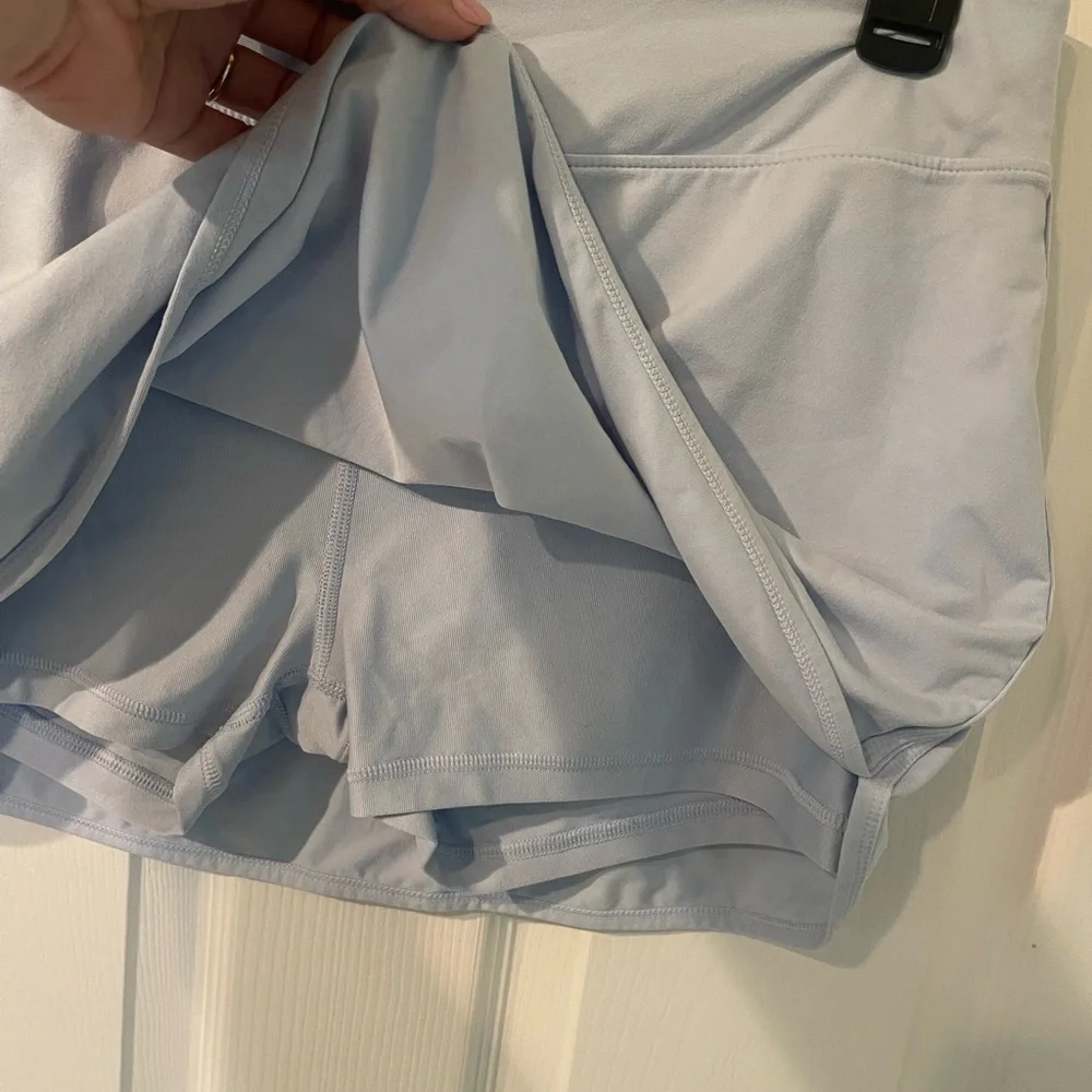 Nike Dri Fit Light Blue Tennis Skirt - Size Large - Picture 3 of 4